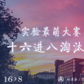 实验最萌大赛 十六进八淘汰赛投票通道